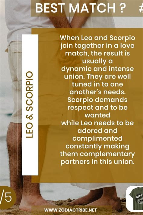 leo scorpio compatibility relationship